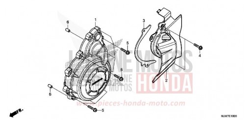 A.C. GENERATOR COVER CB500FAH de 2017